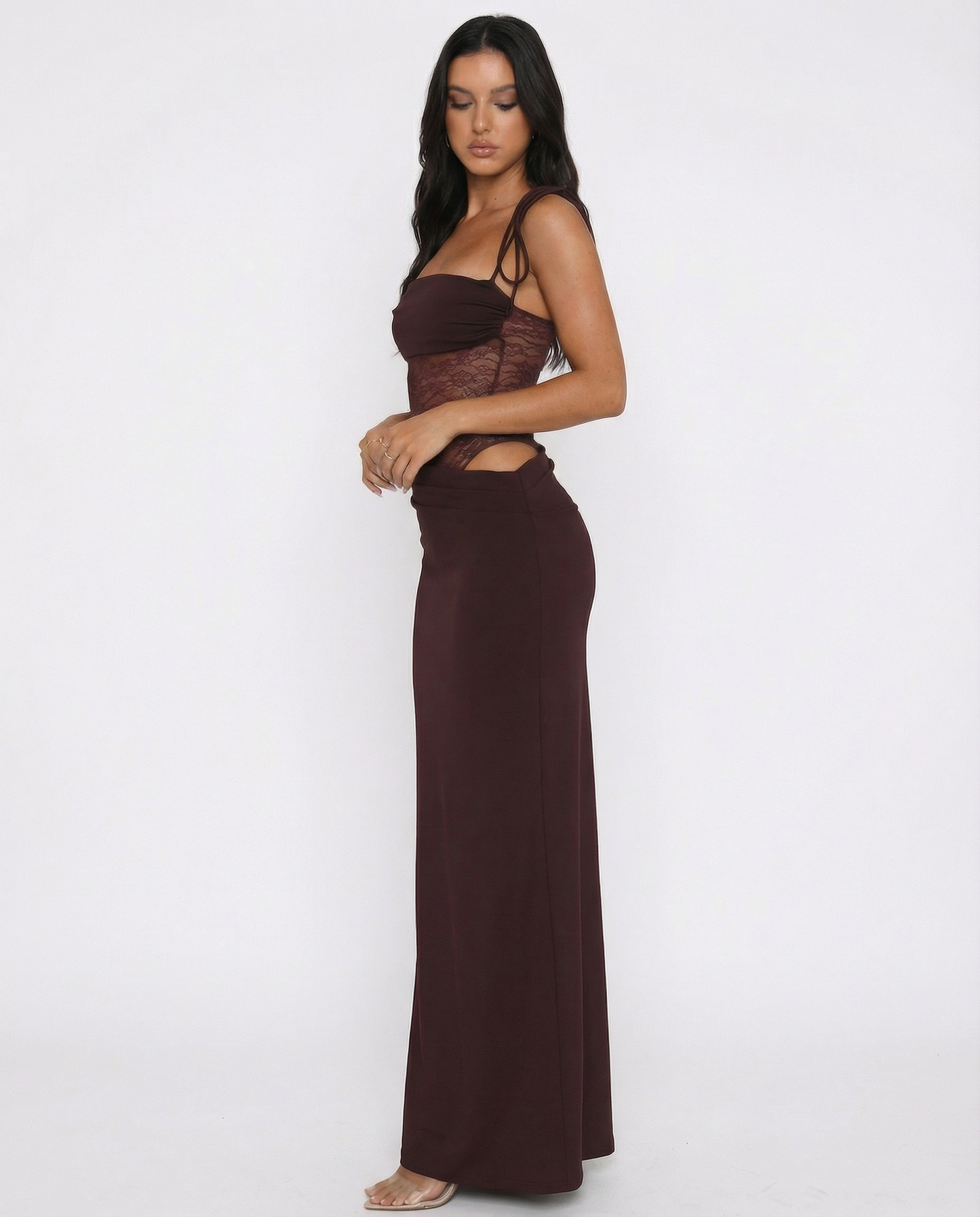 ARIA | Lace Panel Maxi