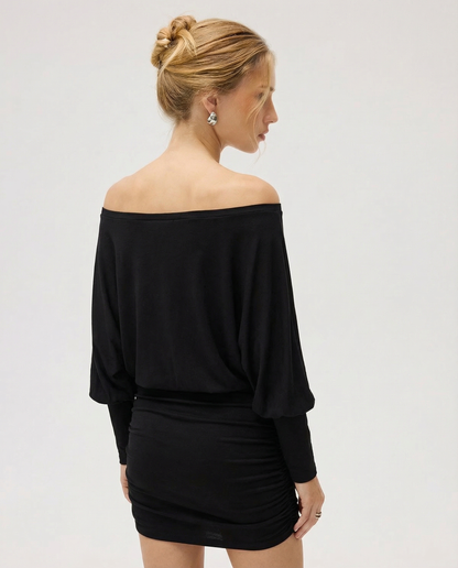 ARIA | SOLA Ruched Mini Dress